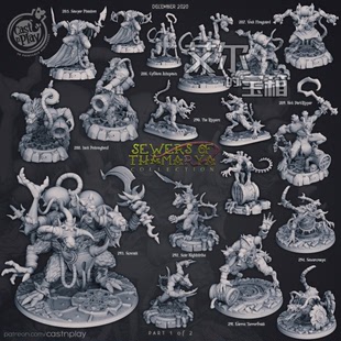 Z锤AOS第三方机器老鼠人史库里氏族墨德艾辛氏族佩斯提伦