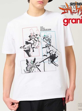 预定 EVA新世纪福音战士 graniph联名TV版泛用人型决战兵短袖T恤