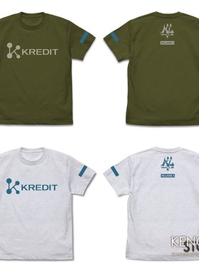 预定 EVA新世纪福音战士新剧场版 终 KREDIT T恤 TEE 白 苔藓