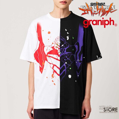 EVA第七使徒拼接短袖T恤联名周边