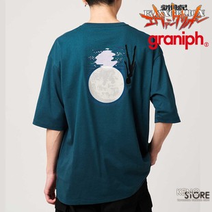 预定 EVA新世纪福音战士 T恤TEE短袖 绫波丽 TV版graniph联名周边