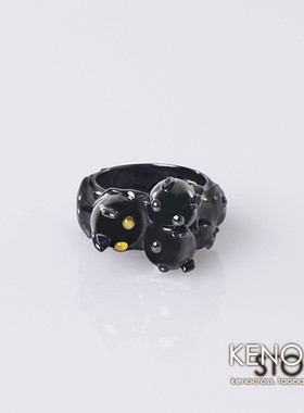 预定 王国之心 Kingdom Hearts 限定 シャドウ 银饰品指环戒指