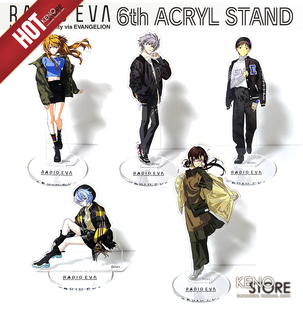 现货RADIOEVA新世纪福音战士6th米山舞绫波丽明日香渚薰 摆件立牌