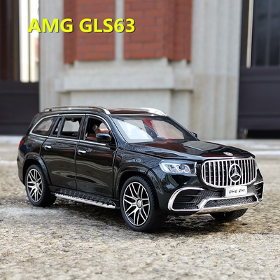 1/24奔驰AMGGLS63合金玩具车