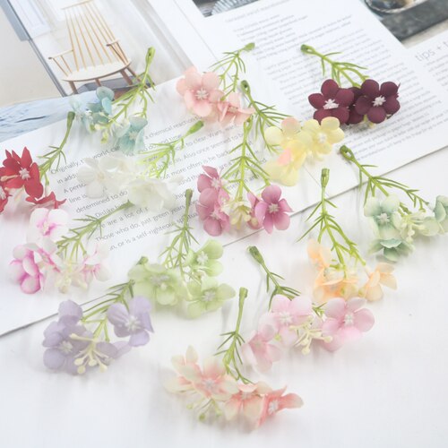 绣球diy手工草帽花环材料