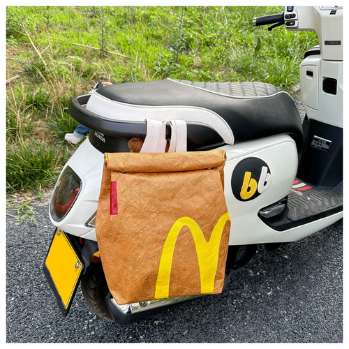 金拱门包电动车骑行挂物包防水电瓶车边包后备储物前置物兜摩托车