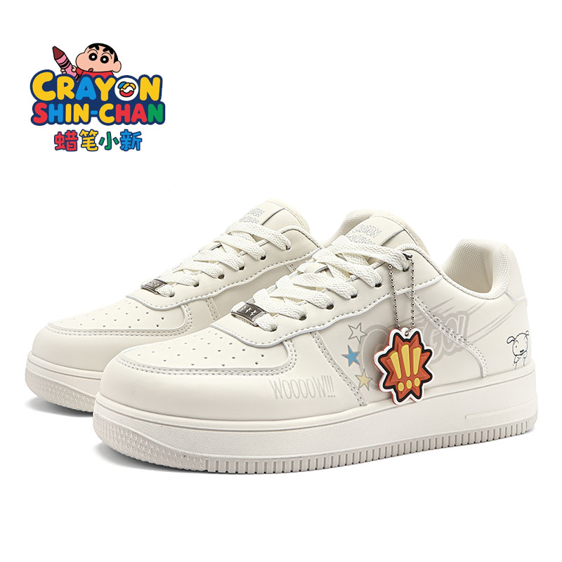 蜡笔小新男鞋板鞋情侣卡通动漫透气运动鞋女鞋童鞋滑板鞋中大童鞋