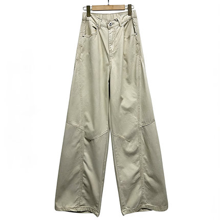 外贸原单175高个子新款女装时尚高腰百搭韩版阔腿裤休闲裤