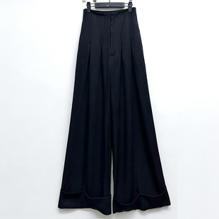 170高个子新款 阔腿裤 女装 高腰百搭西装 时尚 外贸原单165