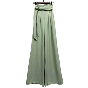 春夏秋季女装175-180高个子新款宽松时尚垂感显瘦高腰阔腿休闲裤