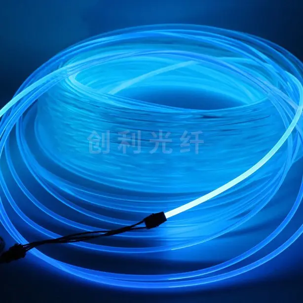 超亮1.5mm氛围灯通体导光条MMA塑胶光纤侧光汽车内饰中控氛围灯条图片
