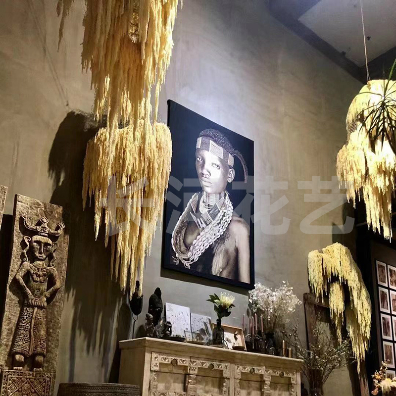 橱窗漂白干花柔丽丝吊米情人