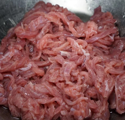 山野黄牛肉丝200克,细嫩牛脊肉,姐姐手切