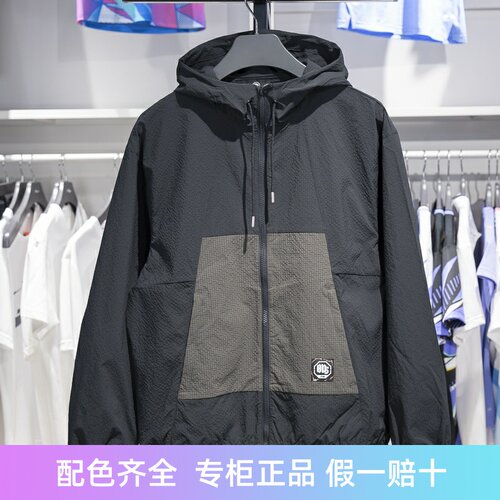 李宁运动风衣防晒抗菌