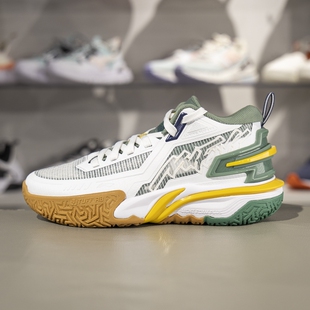 李宁童鞋 男小大童2025新款 反光支撑稳定透气运动鞋 YKBV026 篮球鞋