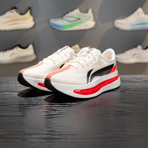 李宁男子竞速训练跑鞋减震