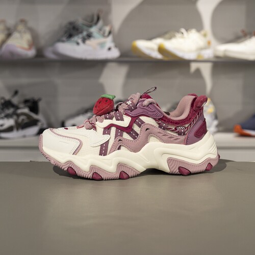 李宁女子经典休闲鞋2025新款猫爪 LITE 2 时尚舒适运动鞋AGCV452