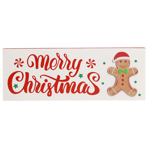 祥祺Christmas圣诞摆件木质姜饼