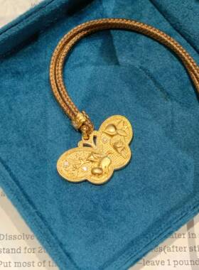 Paula 新中式国潮丨庄周梦蝶蝴蝶项链 Y017