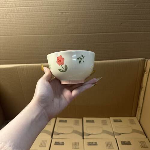颜一好物釉下彩陶瓷高颜值饭碗