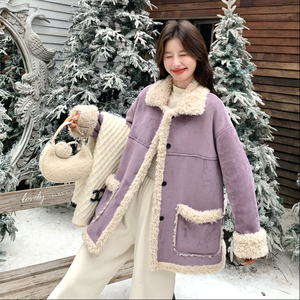 冬装新款 加厚羊羔毛外套2618-P195控298图片