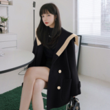 现货不起球学院风毛呢外套163-6008-P160-控228，女装毛呢外套，拾菱