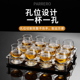 白兰地杯玻璃洋酒杯矮脚红酒杯威士忌杯二两啤酒杯子三两白酒杯子