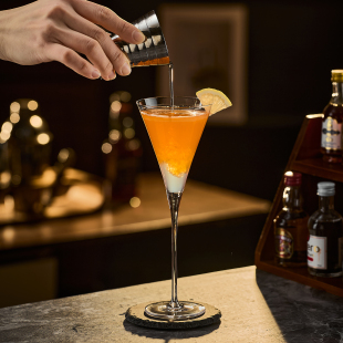 日式木村小容量马天尼杯 高脚鸡尾酒杯 高品质创意v型酒杯香槟杯