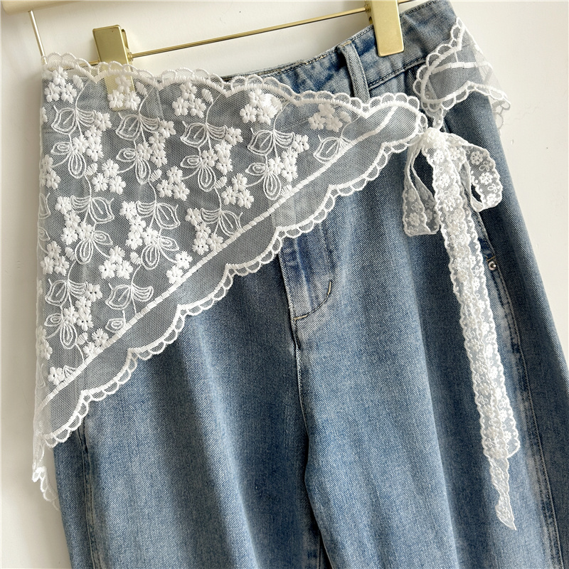 蕾丝三角巾屁帘腰带女配裙子腰绳