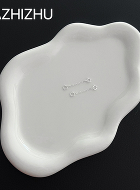 大只猪在家 S925银手链防丢链条防丢扣串珠防位移定位扣