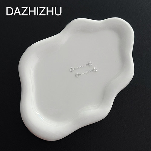 大只猪在家 S925银手链防丢链条防丢扣串珠防位移定位扣