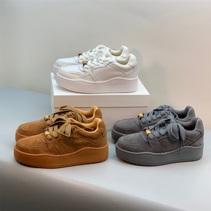 ANDS MB THE ROW 纯原单厚底小白鞋德训休闲运动鞋增高板鞋子外贸