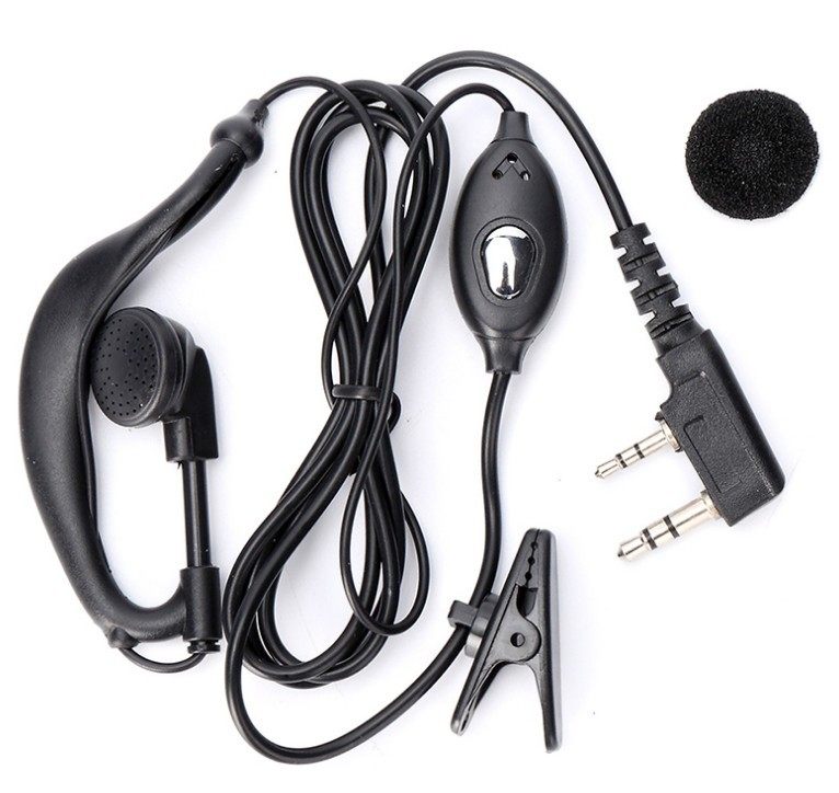 宝锋对讲机耳麦UV5R耳机宝锋