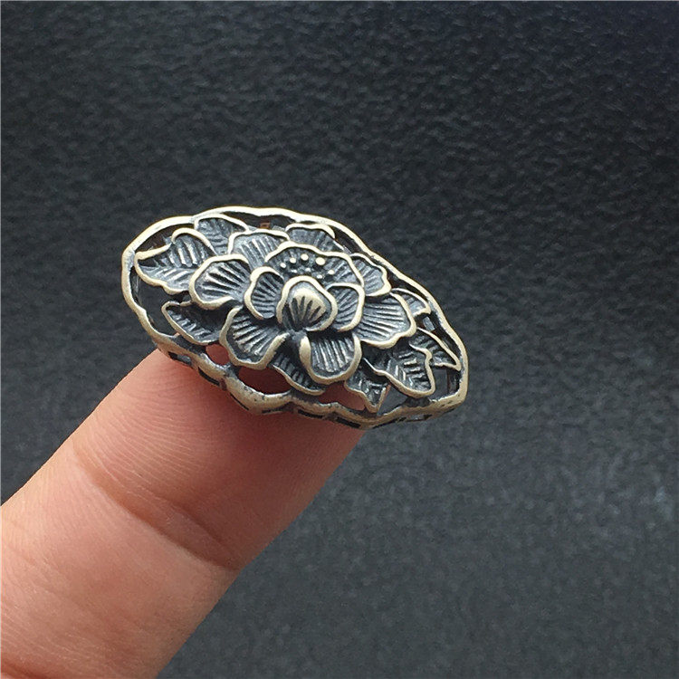 吊坠吊坠挂件莲花S925纯银
