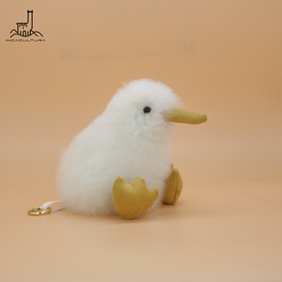 INCACULTURA秘鲁品牌进口羊驼kiwi包挂件钥匙扣柔软