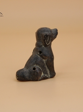 PERU秘鲁进口印加古乐器狗狗美洲豹修狗笛陶笛模仿叫声Ocarina