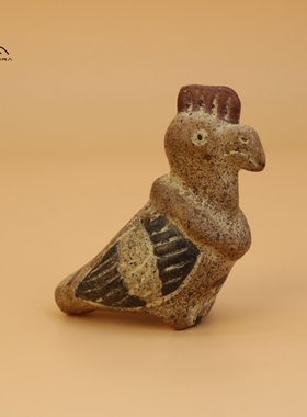 PERU秘鲁进口印加古乐器鸟笛陶笛模仿鸟鹰哨叫声Ocarina乐器