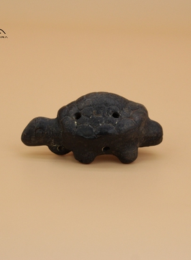 PERU秘鲁进口印加古乐器乌龟笛陶笛模仿动物叫声Ocarina鹰哨