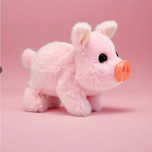 儿童毛绒玩具电动小猪仿真猪会叫会走玩具猪猪宝宝萌宠男女孩礼物