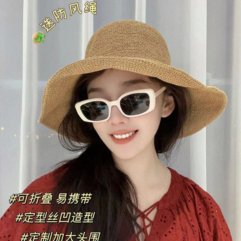 草帽2025新款网红同款时尚草帽
