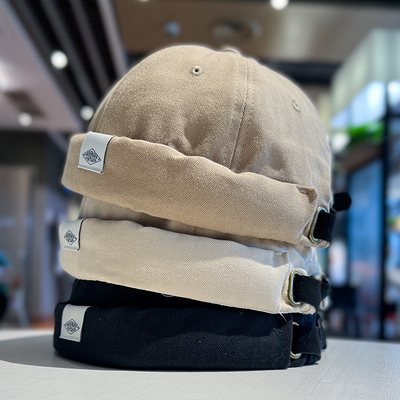 地主帽瓜皮帽日韩男女春夏秋冬