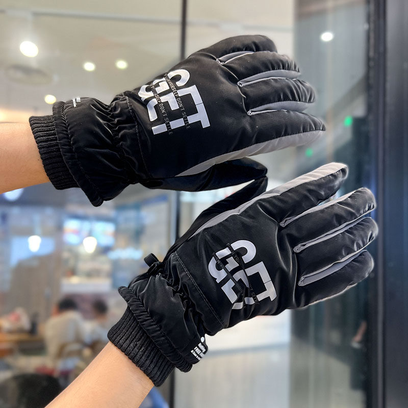 男女涤纶分指手套恋人朋友
