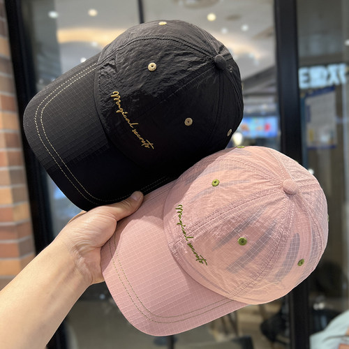 2025新款春夏透气薄款速干帽