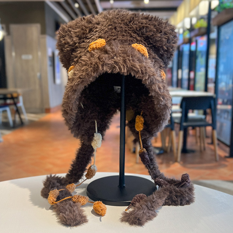 针织帽逛街休闲女秋冬