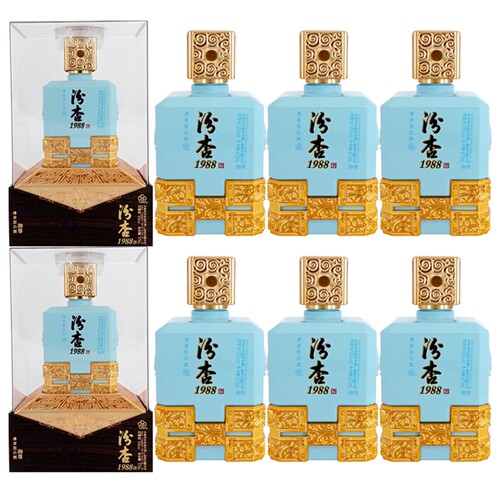 汾杏1988清香型白酒整箱