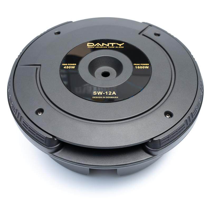danty丹笛sw-12a汽车备胎低音炮 有源11寸专业低音单元 450瓦功放