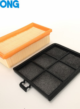 适配加藤HD512R 820-3 1430 1023挖掘机空调滤芯 滤清器 过滤网