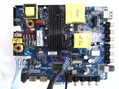 杂牌HM60TV/50E主板CV59SH-V50屏V580DJ4/V500K2 78W 600MA-900MA