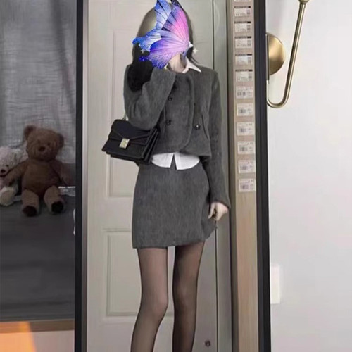 法式小香赫本风套装女202