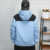冲锋衣男士春秋户外运动登山服女防风防水夹克外套男JK325-P85，男装夹克，星座四季星座1412